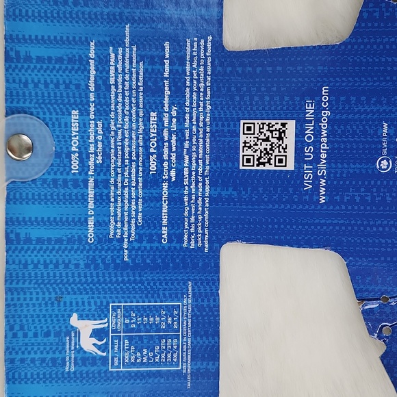NWT Silver Paw PMP XSmall Dog safety Life Vest - Picture 16 of 17
